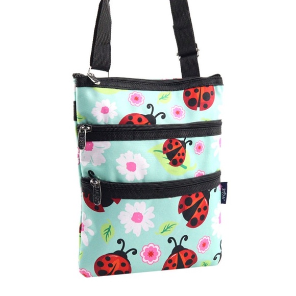 Canvas Cow Splatter Messenger Bag - Picture 6 of 8